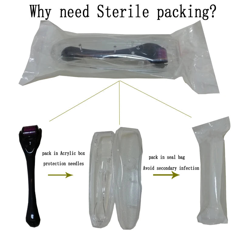 0.5 mm Derma Roller – Hair Growth & Skin Care Treatment