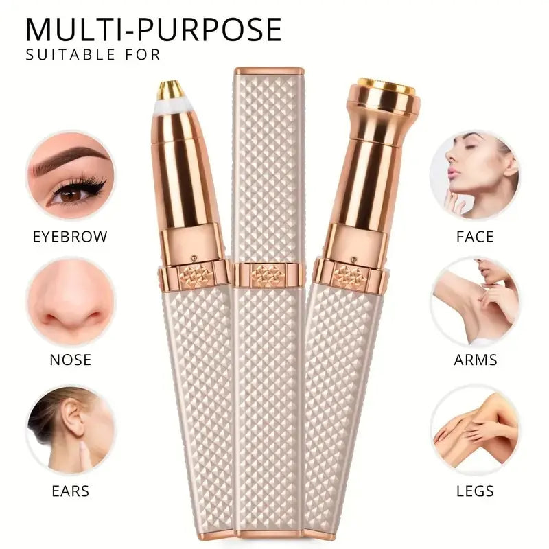 Rechargeable Hair Remover & Precision Trimmer for Smooth Skin