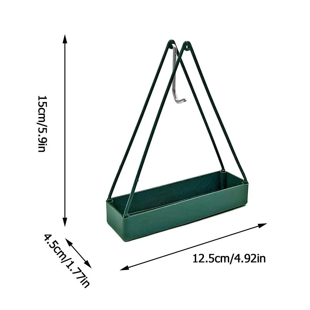 Triangular Mosquito Coil Holder – Durable Iron Stand for Indoor & Outdoor Use