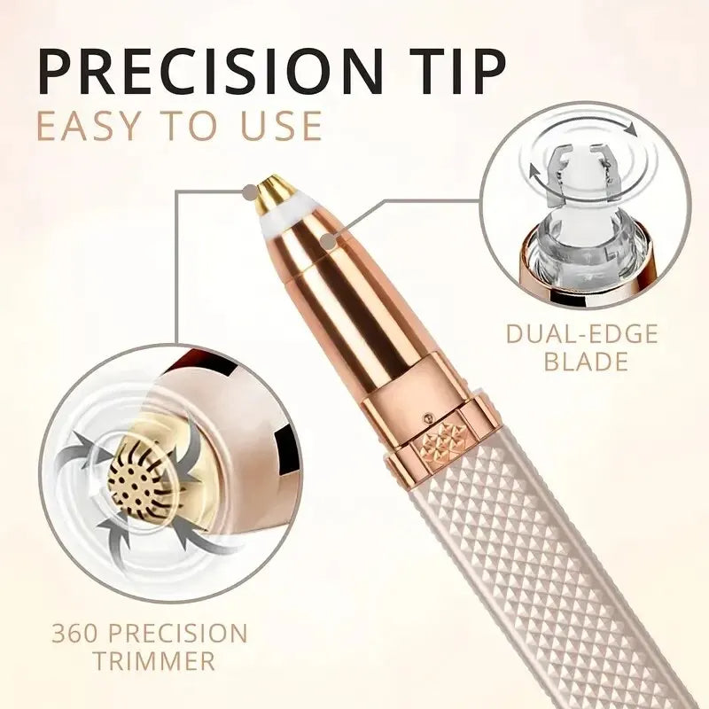 Rechargeable Hair Remover & Precision Trimmer for Smooth Skin