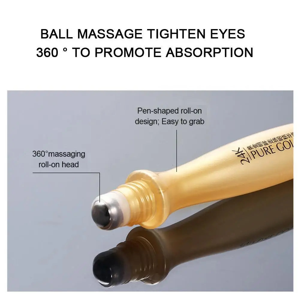 Gold Radiance Eye Serum – Anti-Dark Circle & Brightening Formula