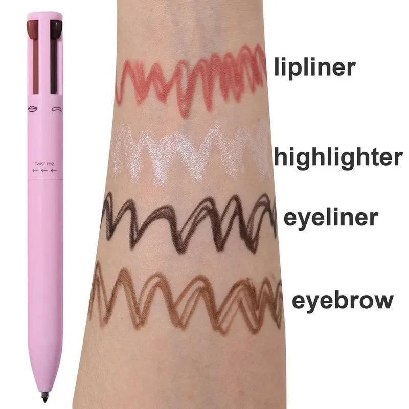 Touch Up 4-in-1 Makeup Pen – All-in-One Beauty Tool for Lips, Eyes & Brows