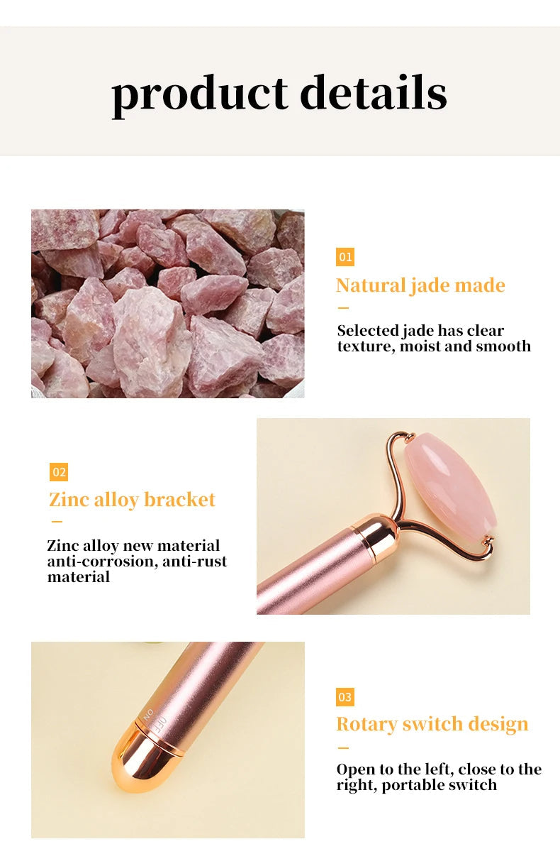 Facial Slimming & Lifting Tool – Electric Jade Roller
