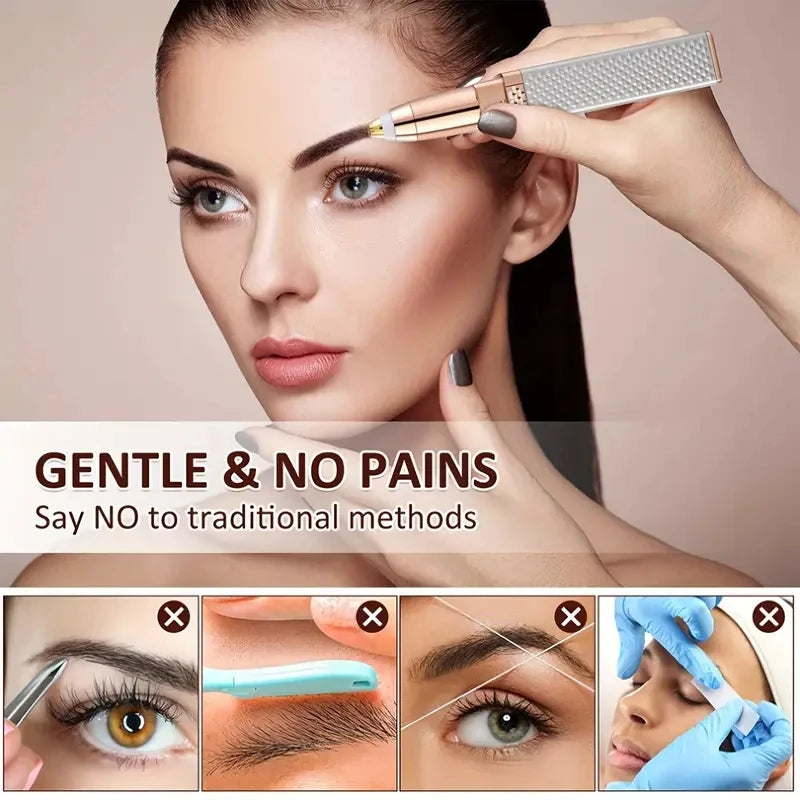 Rechargeable Hair Remover & Precision Trimmer for Smooth Skin