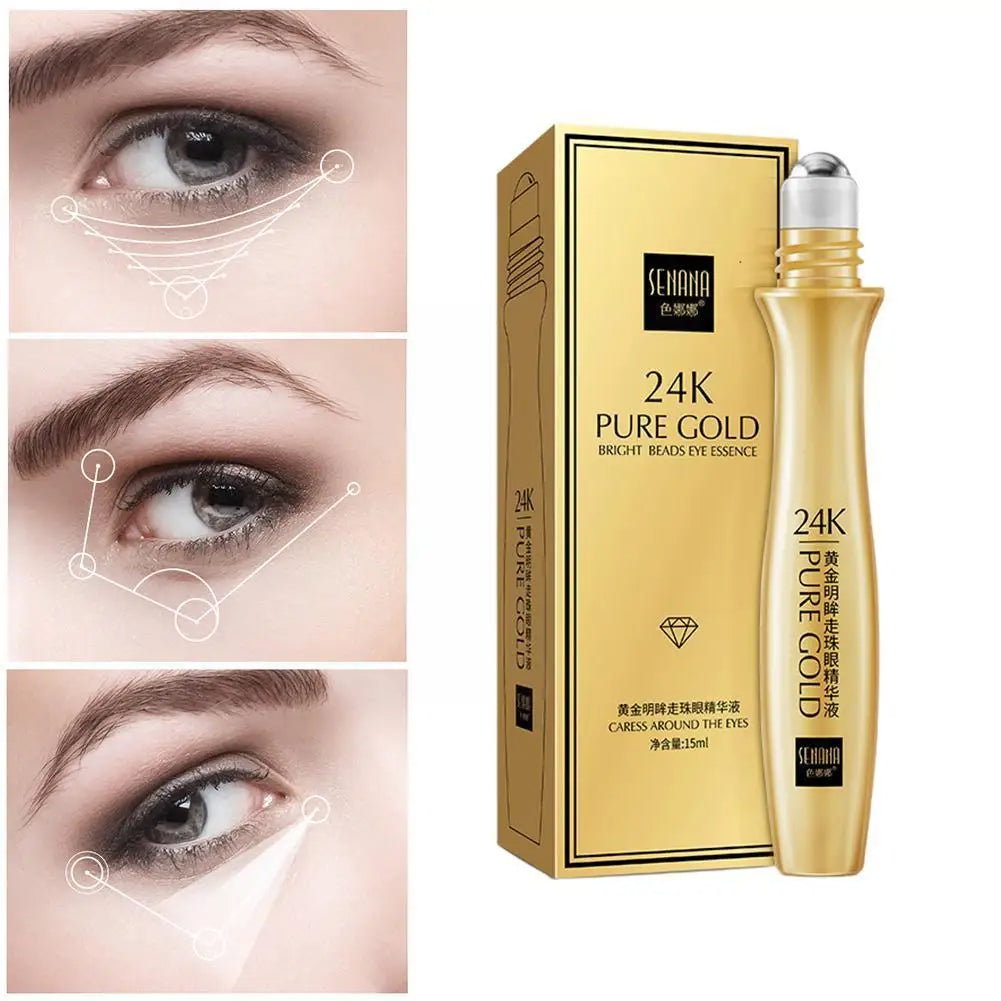 Gold Radiance Eye Serum – Anti-Dark Circle & Brightening Formula