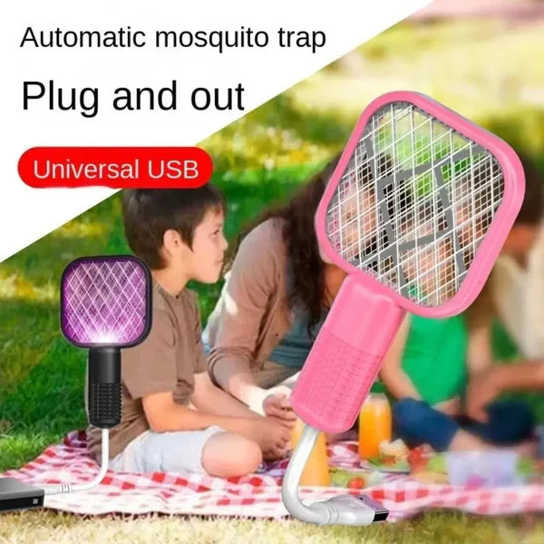 Electric Mosquito Racket – Rechargeable Insect Killer Bat