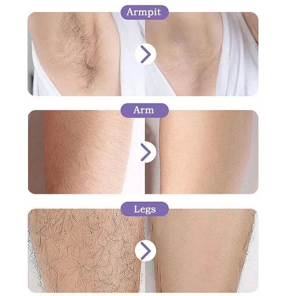 Crystal Hair Removal Stone – Painless Manual Hair Grinder for Silky Skin and Dead Skin Exfoliation
